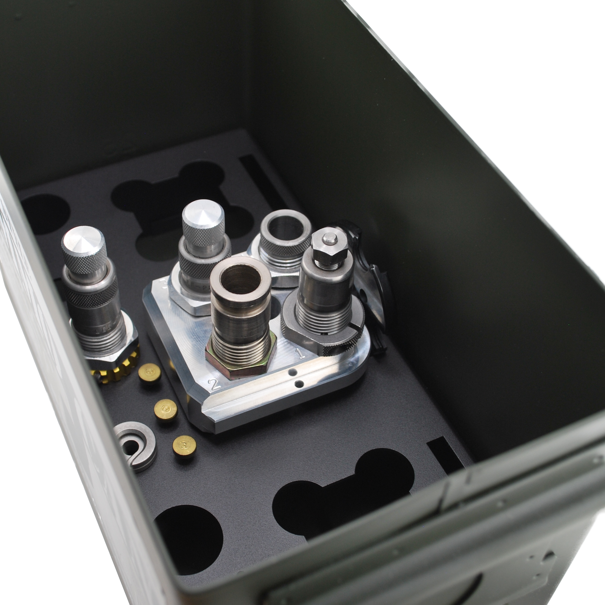 .50 Cal Ammo Can Toolhead Stand for Dillon 550 Press