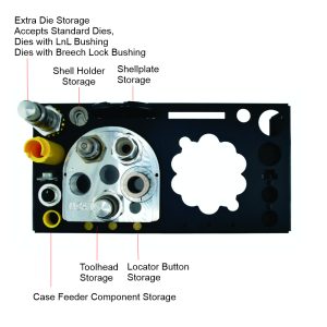 50 Cal Ammo Can Toolhead Stand for Dillon 650 750 Press